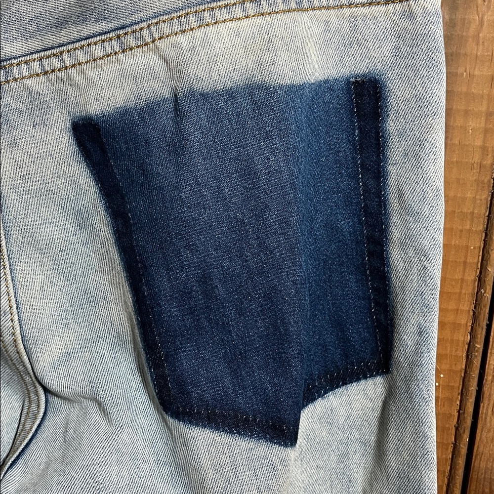 Stylish Patchwork Jeans - image 8